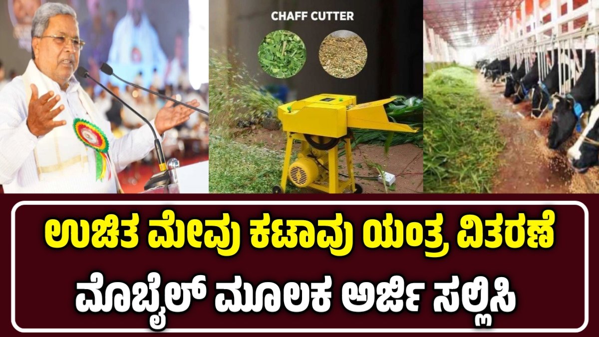 Cow Chaff Cutter Machine
